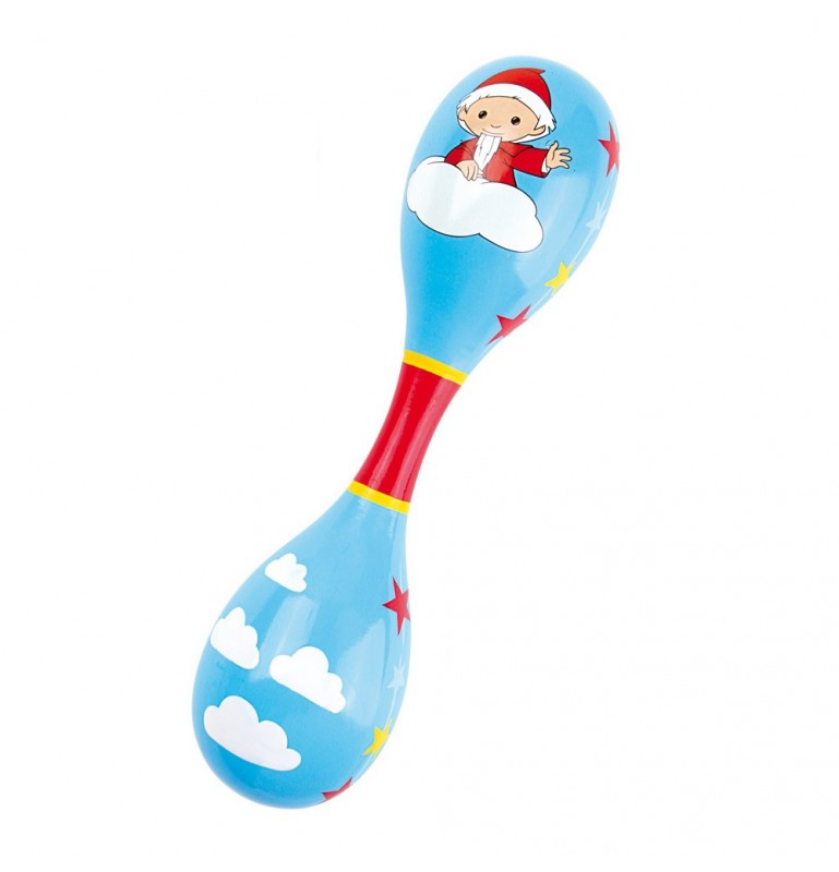 Baby Rattle Maracas Christmas Elf Montessori Toy