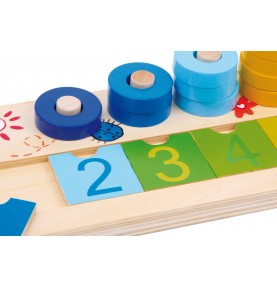 Plateau des chiffres Montessori : Apprendre à compter