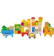 Wooden Construction Toy - Zoo