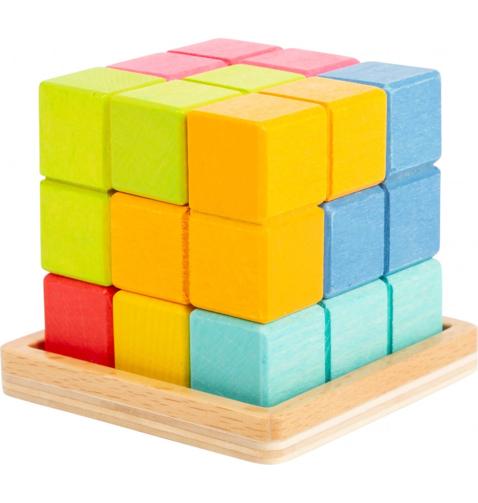 Tetris 3D, wooden puzzle toy - Montessori toys