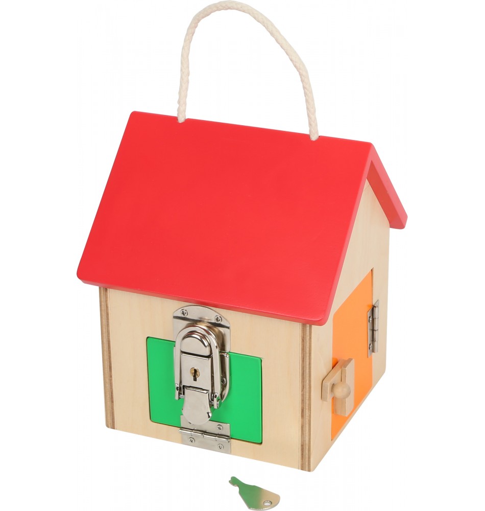 House of locks - Montessori lock box