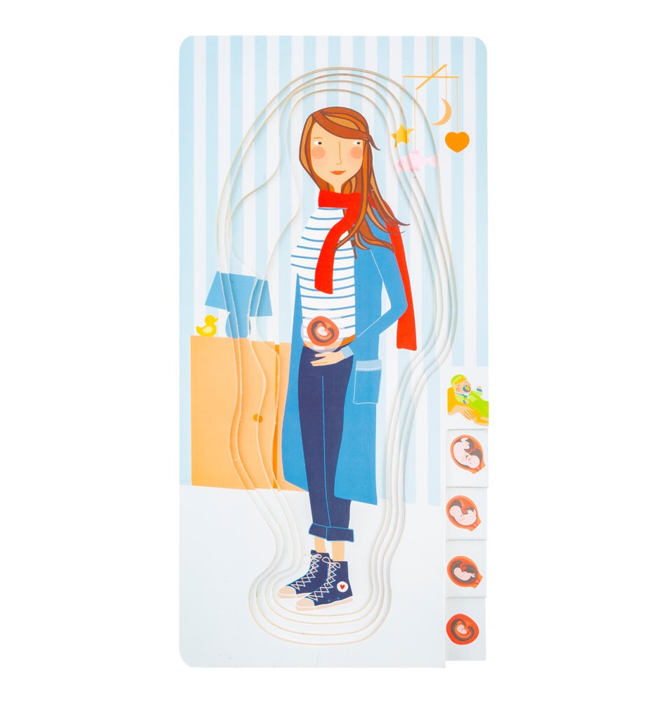 How to explain pregnancy to children? With this puzzle!