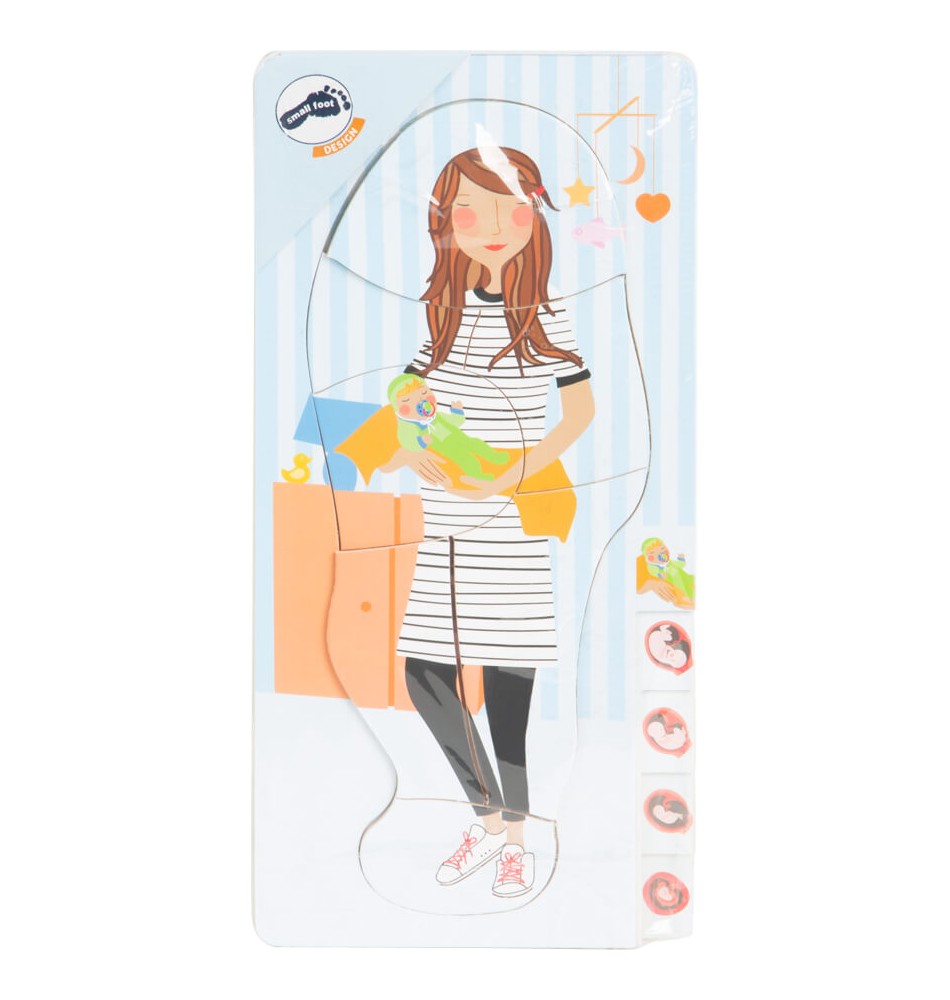 How to explain pregnancy to children? With this puzzle!