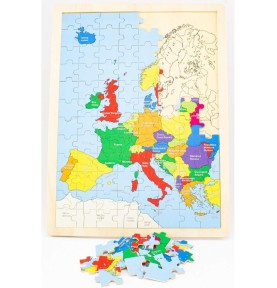 Puzzle Map of Europe