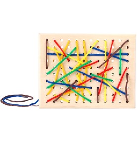 Jeu de laçage - Montessori Montessori