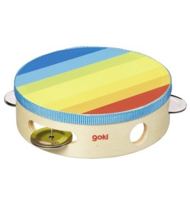 colorful tambourine