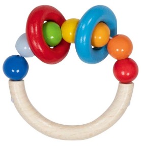 Wooden Teething Ring -...
